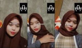 New Viral ABG Jilbab Indo Serasa Sleep Call