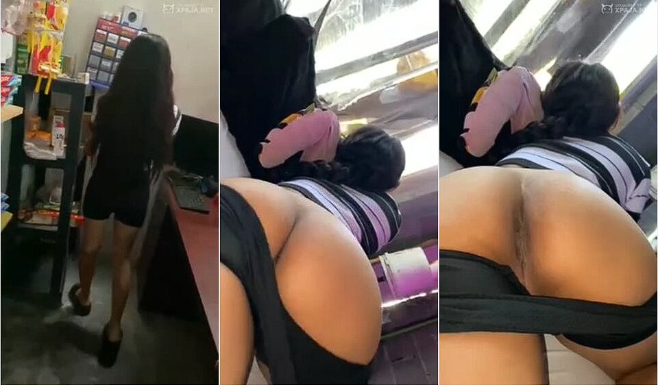 Viral Tante Binor Penjaga Warung Melayani Pelanggan