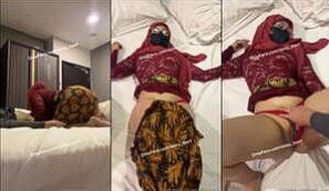Bunda Viral Kebaya Merah Habis Dari Kondangan